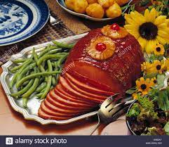 Fully Cooked Whole Spiral Ham Dinner Platter Garnish Culinary Ham Dinner Thanksgiving Dinner Recipes Vegetarian Thanksgiving Dinner