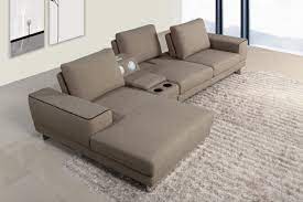 Gatsby Modern Fabric Sectional Sofa W Beverage Console And Adjustable Backrests Choose from a variety of custom design the flexibility of sectional couches and sofas allows you the freedom to design your entertainment.