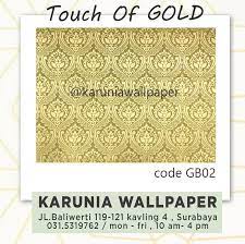 Daftar harga wallpaper dinding per meter terbaru 2019 harga wallpaper. Wallpaper Dinding Warna Emas Wallpaper Dinding Dinding Interior