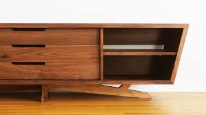 How To Build Mid Century Modern Tv Stand Credenza Media Console Entertainmentcenter Tv Mid Century Modern Tv Stand Modern Tv Stand Mid Century Tv Console