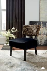 Black And Gold Accent Chair Parvin Black Gold Accent Chair By Ashley Furniture Go A Little Wild With This Animal Print Acce In 2020 Printed Accent Chairs Accent Chairs Animal Print Accent Chair