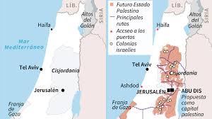 Mapa de israel y palestina sin conexión funciona sin necesidad de conectarse a internet. Los Mapas Que Explican Los Cambios Propuestos En El Acuerdo Del Siglo El Plan De Paz De Donald Trump Para Israel Y Palestina Infobae
