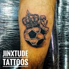 Lonzo ball just got the coolest accessory to go along with his new pelicans jersey this year. Jinxtude Neymar Tattoo A Boy And A Ball With Crown Made This Piece For Derek A Respectful Way Of Showing His Love And Passion For Neymarjr Call 91 9685105978 For