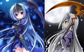 Maybe you would like to learn more about one of these? Hd Wallpaper Eucliwood Hellscythe Kore Wa Zombie Desu Ka Anime Girls Wallpaper Flare