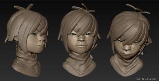 Noodle Sculpt By Tek Man Sculpting Sculpture Gorillaz