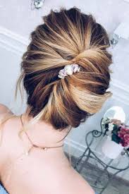 Twist the braid around your head to the opposite side. 45 Trendy Updo Hairstyles For You To Try Lovehairstyles Com