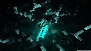 Pixel art minecraft game cube texture banner background : Minecraft Diamond Sword Wallpapers Top Free Minecraft Diamond Sword Backgrounds Wallpaperaccess