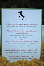 This can all be a bit overwhelming for a more casual get together, so remember, you can always minimize. Menus Moustaches And Marvelous Mange Italian Themed Parties Party Menu Italian Dinner Party