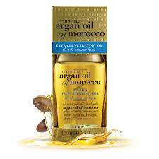Whether you're trying to thicken your hair or just need some. Ogx Renewing Moroccan Argan Oil Extra Strength Penetrating Oil For Dry Coarse Hair 3 3 Ounce Walmart Com Walmart Com