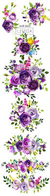 Purple watercolor flower clipart free download! 51 Purple Flowers Clipart Ideas Flowers Watercolor Flowers Purple Flowers