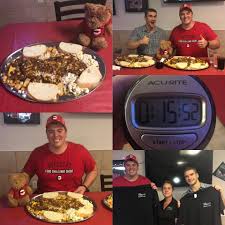We Fell In Love At A 42-Inch Pizza Eating Competition - Now We Travel The  World Scoffing 10,000 Calorie Meals Together | The Sun