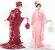 Red Traditional Japanese Wedding Dress