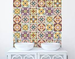 carrelage stickers etsy fr carrelage etsy decoration interieure