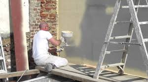 Projection Facade En Crepis Au Skap Knauf 2 Youtube