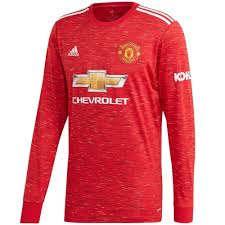 Manchester United Long Sleeve Home Shirt 2020 21 Genuine Adidas Shop form our huge range of manchester united replica shirts and kit. manchester united long sleeve home shirt 2020 21