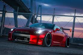 Front spoiler front spoiler extensions front wide fenders (+4.7cm per side) rear wide fenders (+9.5cm per side) side skirts side skirts extensions rear diffuser led stop light rear wing note: Liberty Walk Gtr Wide Body Kit 1152x768 Wallpaper Teahub Io
