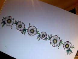 One of the upcoming designs that is becoming so popular among women and some men is the dandelion tattoos. Daisy Chain Tattoo Daisy Chain Tattoo Ankle Chain Tattoo