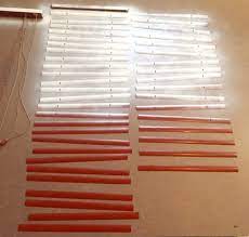 Then using an 1 inch flat edge artist brush, we painted the blind. Lessons Learned Spray Painted Blinds Designed Decor