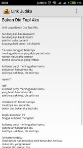Anda mengetahui judul dan nama penyanyi. Lirik Lagu Judika Fur Android Apk Herunterladen