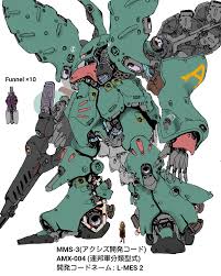 とさしん on twitter キュベレイ イラスト ガンダム
