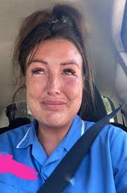 Care worker in tears after woman accuses her of 'spreading germs' as she's  shopping in her uniform