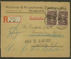 Wir haben alle die von ihnen benötigten information: Philaseiten De Briefe Deutscher Banken
