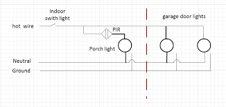Rather than cutting off the. What Would Be The Wiring Diagram To Add A Receptacle Switch Combo To The Outdoor Garage Lights Circuit Home Improvement Stack Exchange