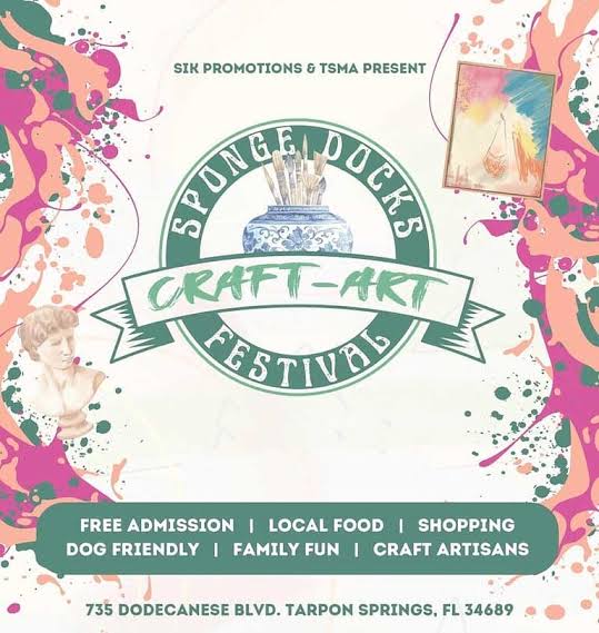 Tarpon Springs Sponge Docks Craft Festival