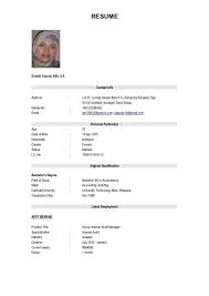 job resume template, job resume format