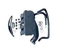 customized intake cooler for BMW B48 billet air intake ...
