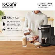 Can you open k cups and use them in a regular coffee maker? Keurig K Cafe Coffee Maker Single Serve K Cup Pod Coffee Latte And Cappuccino Maker Comes With Dishwasher Safe Milk Frother Coffee Shot Capability Compatible With All K Cup Pods K Cafe Buy Online At Best