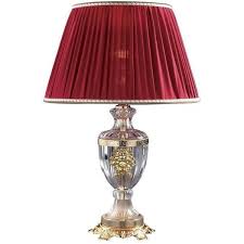 Striking Red Table Lamp 1 450 Liked On Polyvore Featuring Home Lighting Table Lamps Red Red Table Lamp Red Light S Red Lamp Shade Red Table Lamp Lamp