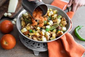 Poelee De Pommes De Terre Et Manchego A L Espagnole Recette Fruits Et Legumes Pomme De Terre