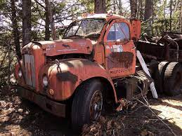 Orange Paint Rust Old Trucks Big Rig Trucks Big Trucks