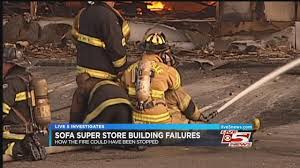 Major factors contributing to a rapid spread of fire at the sofa super store in charleston, s.c., on june 18, 2007, included large open spaces with furniture providing high fuel loads, the inward rush of air following the. Live 5 Investigates Sofa Super Store Building Failures