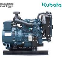1-фазный дизель генератор Kubota 15 кВт (220В) , АД-15С-230-1РМ29