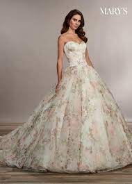 2021 popular hot search, ranking keywords trends in mother & kids, women's clothing, dresses, weddings & events with floral pattern dresses and great news!!!you're in the right place for floral pattern dresses. Marys Bridal Mb3071 Floral Print Wedding Gown Floral Print Wedding Dress A Line Bridal Gowns Floral Wedding Dress