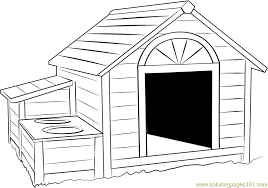 Christmas, halloween, easter, valentine's day, st. Huge Dog House Coloring Page For Kids Free Dog House Printable Coloring Pages Online For Kids Coloringpages101 Com Coloring Pages For Kids