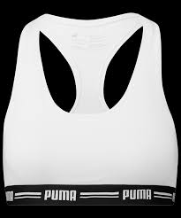 Sport › bhs online kaufen › otto.de top marken kauf auf rechnung gute sport bhs: Puma Racer Back Top Sport Bh Damen Weiss F300 Underwear Bustenhalter Bra