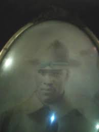 Veteran of the Great War in Chesterfield, Derbyshire