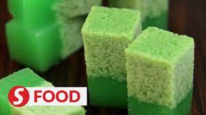 Resep agar santan hunkwe kacang merah, takjil bikin adem tenggorokan. Retro Recipe Agar Agar Santan Pandan Youtube