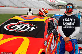 List of nascar road courses. Bubba Wallace Calls For Nascar To Ban The Confederate Flag Daily Mail Online