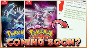 These are a gen 4 remake, a. Are Pokemon Diamond Pokemon Pearl Remakes Getting Announced Soon Nintendo Switch Rumour Youtube