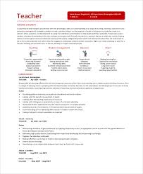 However, a good teacher resume will still be specifically tailored for each unique job application, considering the required skills and experience detailed in. Free 8 Sample Teaching Resume Templates In Ms Word Pdf