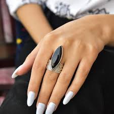 Modern Onyx Ring