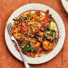 Spicy Shrimp Pilaf Recipe In 2021 Spicy Shrimp Bon Appetite Recipes Dinner Dishes