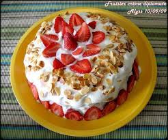 Fraisier A La Creme Diplomate Recette Ptitchef Recette En 2020 Recette Fraisier Creme Patissiere Facile Recette Creme Patissiere