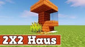 Heute bauen wir ein etwas rundes und flaches survivalhaus in minecraft. Wie Baut Man Ein Kleines Haus In Minecraft Minecraft Kleines Haus Bauen Deutsch Tutorial Youtube