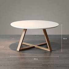 White Nordic Minimalist Creative Small Apartment Round Coffee Table Easy Trend Small Apartment Coffee Table Round Coffee Table Modern White Round Coffee Table