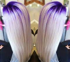 Dark blonde hair is still too dark to get a clear, vibrant, true pastel color. Blonde Hair With Purple Roots Hair Styles Hair Color Purple Hair Makeup